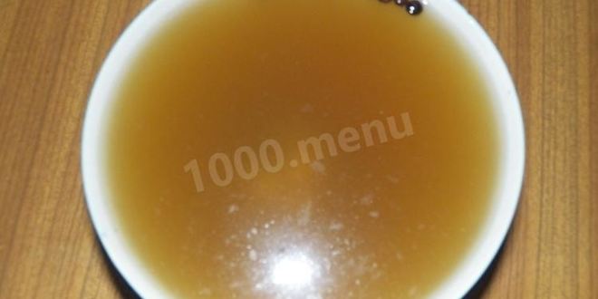 Рецепт печени заливной