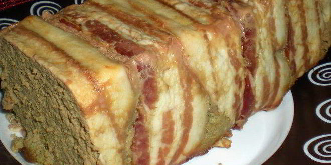 Рецепт телячьей печени, запеченной с беконом