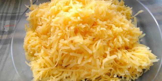 Рецепт воскресного мясного кольца с печенью и грибами