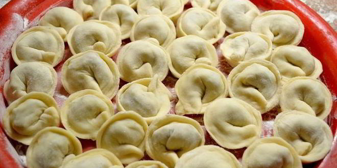 Рецепт готовима пельмени с капустой