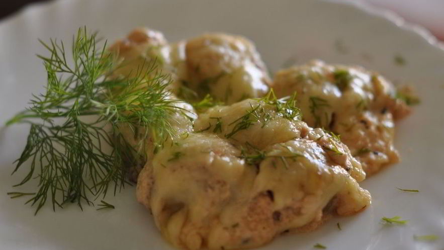 Рецепт пельменей с сыром