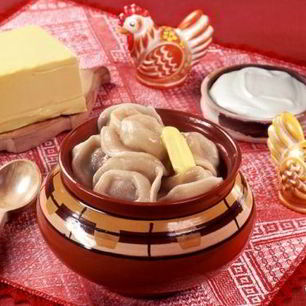 Рецепт Пельменей в горшочках в аэрогриле