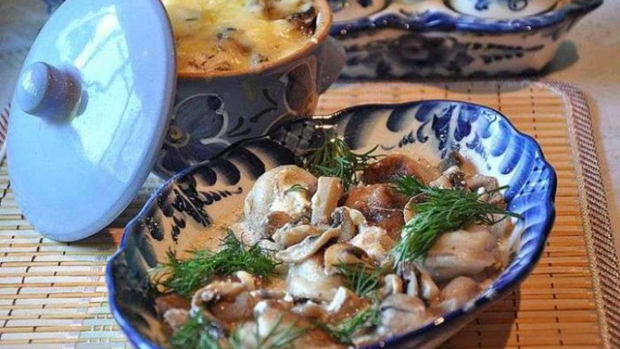 Рецепт пельменей в горшочках