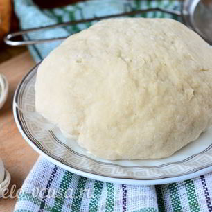 Рецепт Теста для пельменей на кипятке