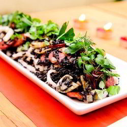 Рецепт Черной паэльи