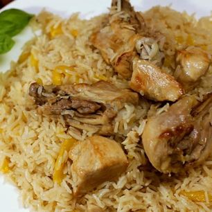 Рецепт Диетического плова с курицей