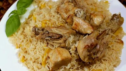 Рецепт Диетического плова с курицей