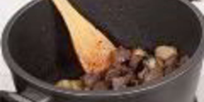 Рецепт городского плова с бараниной и грибами