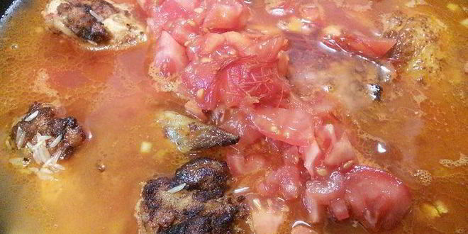 Рецепт паэльи с курицей и морепродуктами