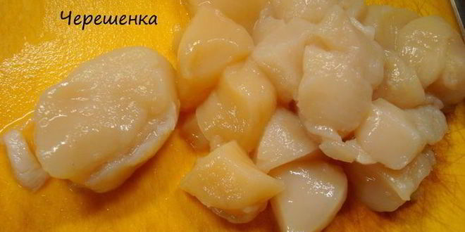 Рецепт паэльи с курицей, мидиями, гребешком и креветками