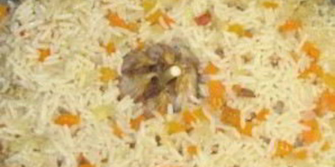 Рецепт плова без мяса