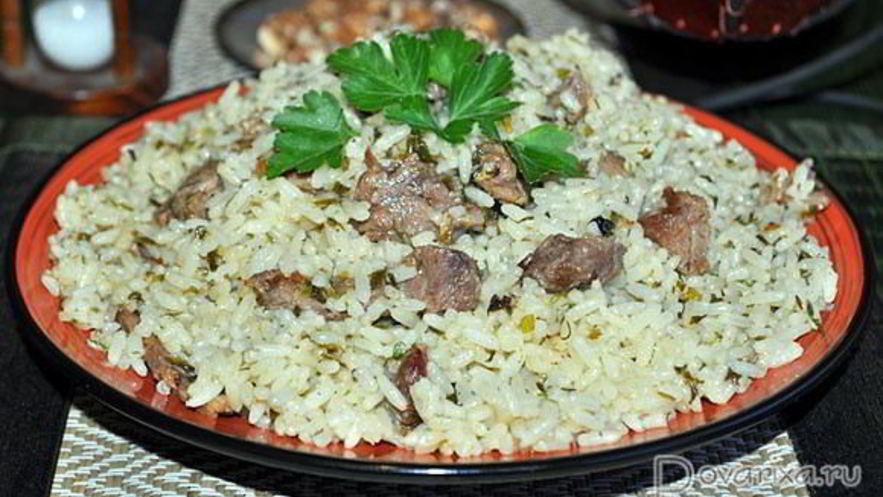 Рецепт плова бухарского