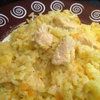 Рецепт Плова из индейки с айвой