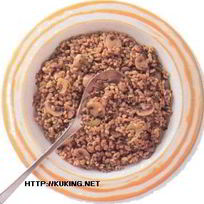 Рецепт Плова из ячменя с грибами