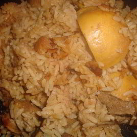 Рецепт Плова с айвой