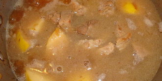 Рецепт плова с айвой