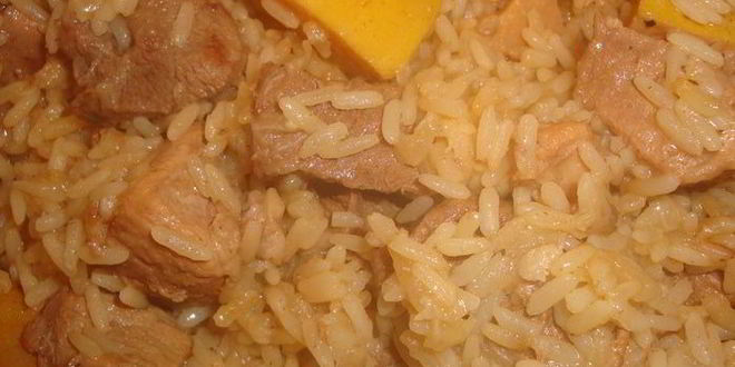 Рецепт плова с айвой