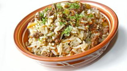 Рецепт Плова с фаршем