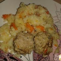 Рецепт Плова с фрикадельками