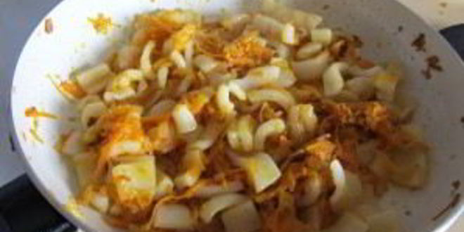 Рецепт плова с кальмарами в мультиварке