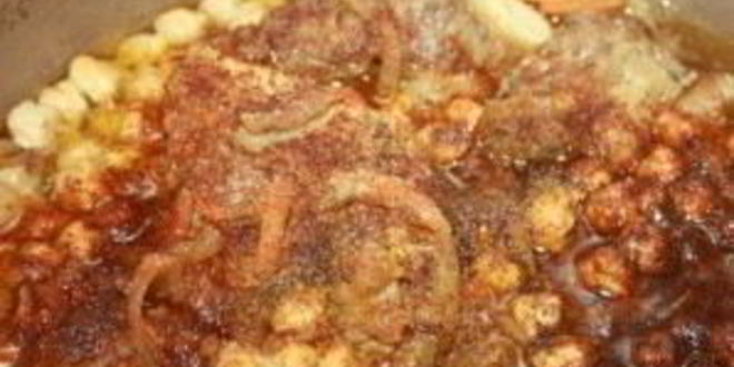 Рецепт плова с нутом и курицей