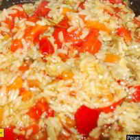 Рецепт Плова с овощами Ленивый перчик