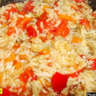 Рецепт Плова с овощами Ленивый перчик