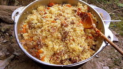 Рецепт Плова с тушенкой