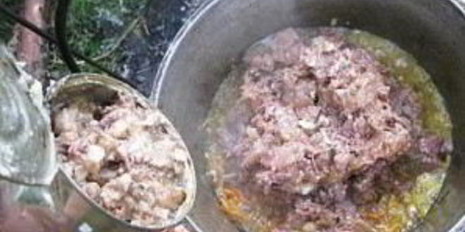 Рецепт плова с тушенкой