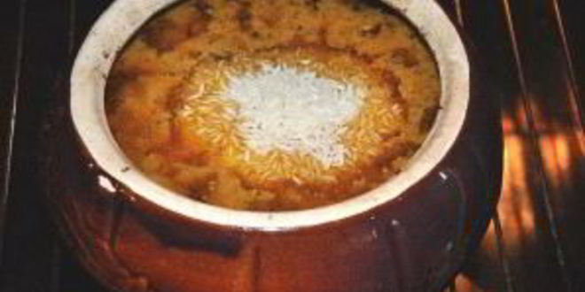 Рецепт плова в горшочках со свининой