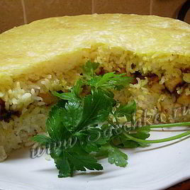 Рецепт Плова в лаваше