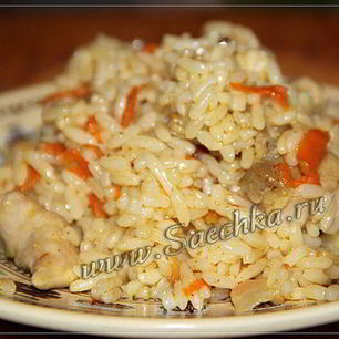 Рецепт Плова в мультиварке Steba