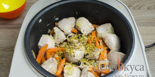 Рецепт плова в мультиварке