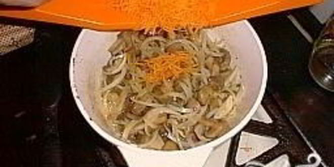 Рецепт постного плова с грибами