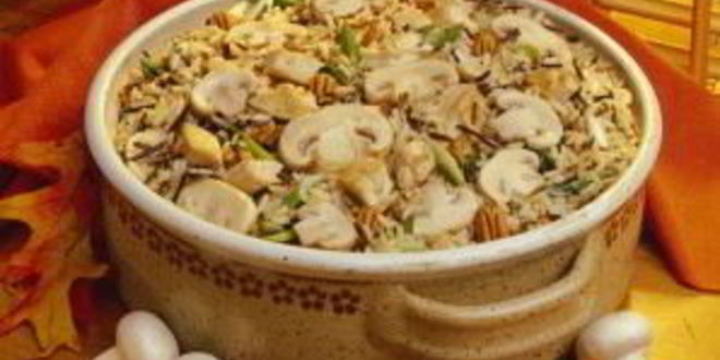 Рецепт постного плова с грибами