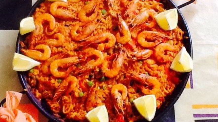 Рецепт валенсийской паэльи с морепродуктами