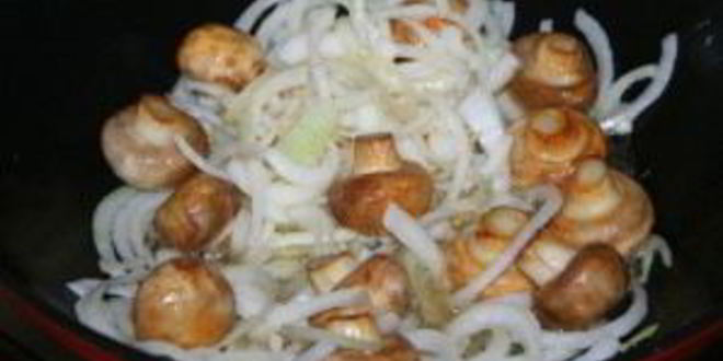 Рецепт вегетарианского плова с грибами