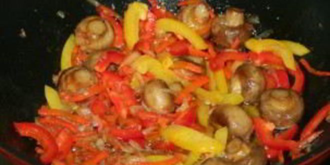 Рецепт вегетарианского плова с грибами