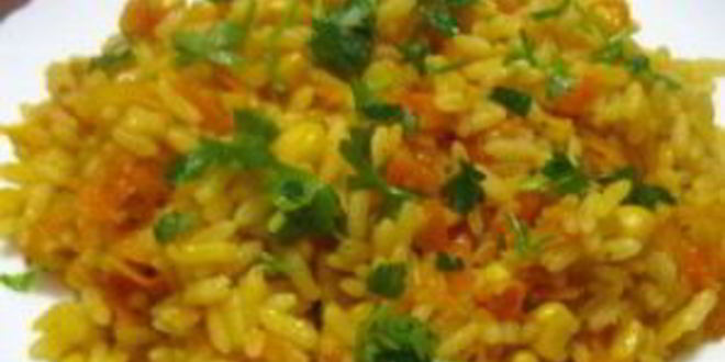 Рецепт вегетарианского плова с овощами