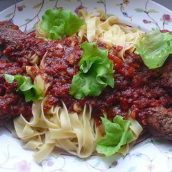 Рецепт Феттучине с рагу по-неаполитански