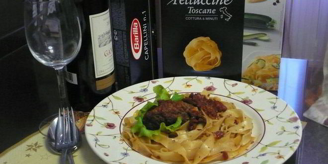 Рецепт феттучине с рагу по-неаполитански