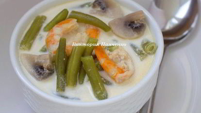 Рецепт Фрикасе из креветок