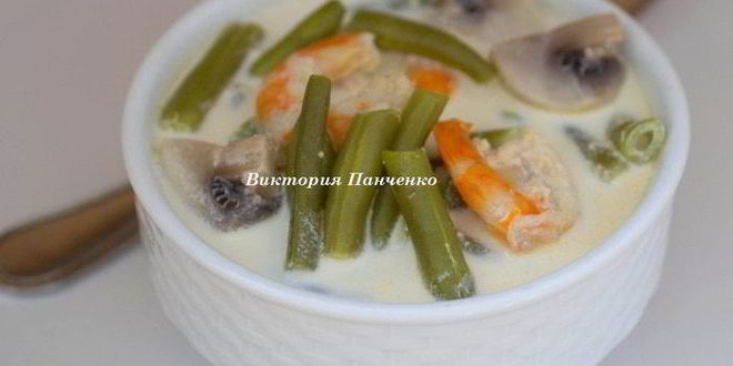 Рецепт фрикасе из креветок