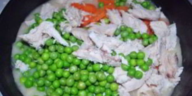 Рецепт фрикасе из курицы с овощами