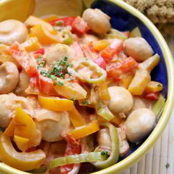 Рецепт Грибного рагу с томатами