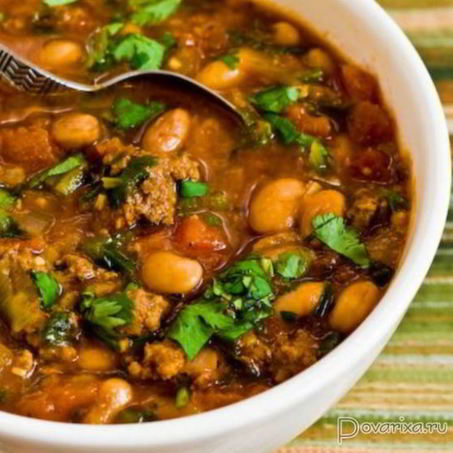 Рецепт Овощного рагу с фаршем