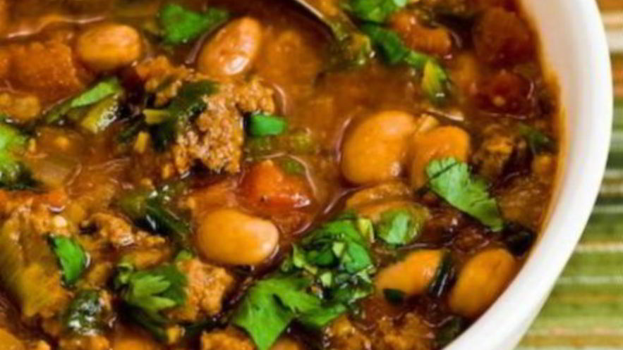 Рецепт овощного рагу с фаршем