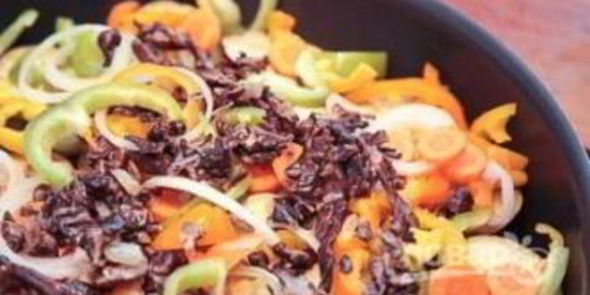 Рецепт овощного рагу с фрикадельками