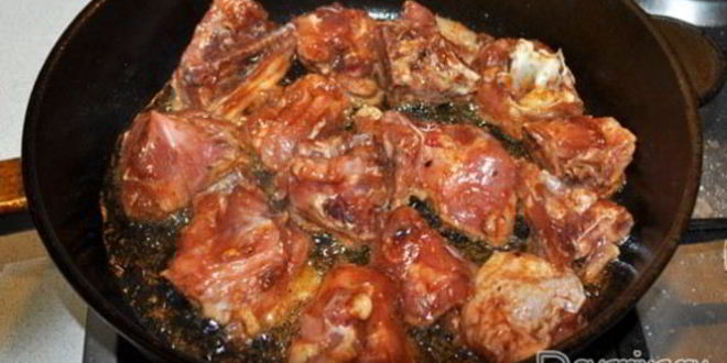 Рецепт пикантного рагу из курицы