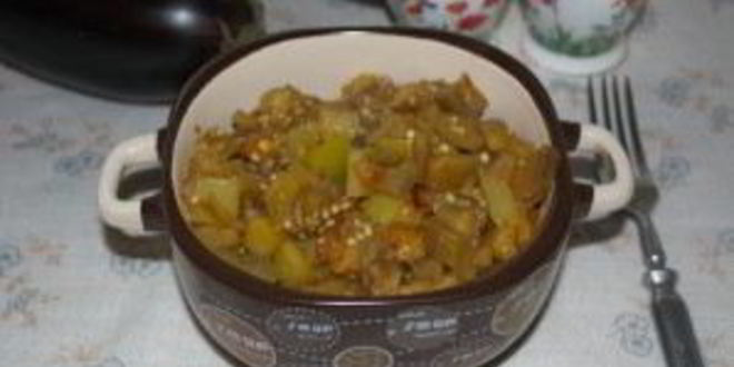 Рецепт рагу из баклажанов и помидоров